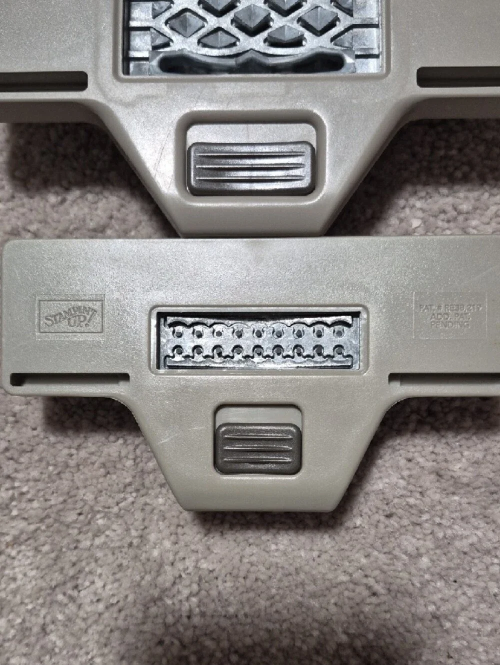 Stampin' Up! Paper‎ Border Punch Set in Gray and Silver